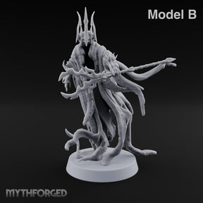 Crowned Over an Empty Hood Wraith Mage B