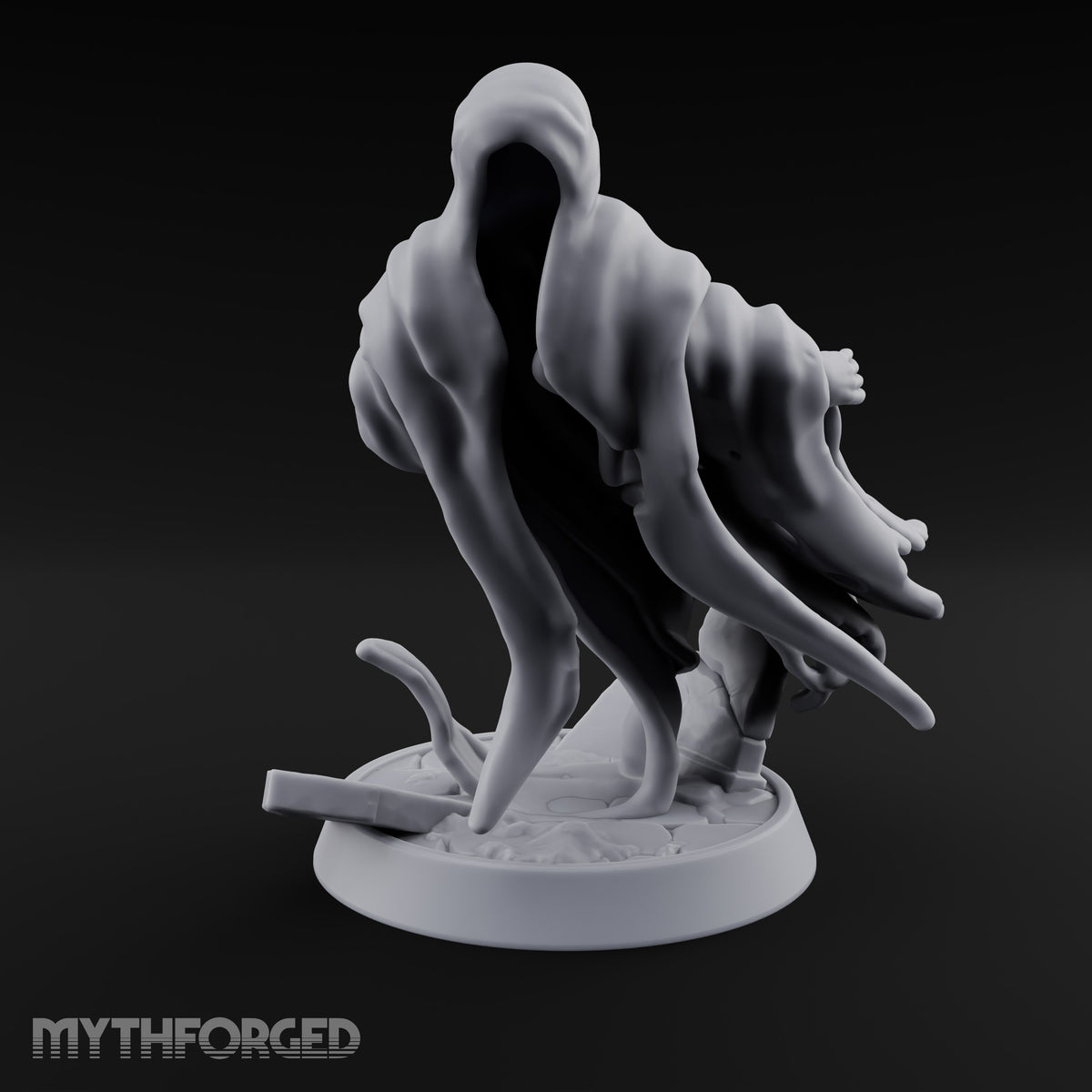 Hood Up, Arms Out Ghost Spirit B