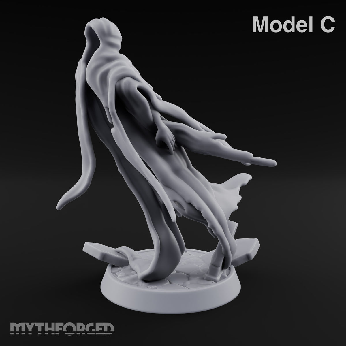 Hood Up, Arms Out Ghost Spirit C