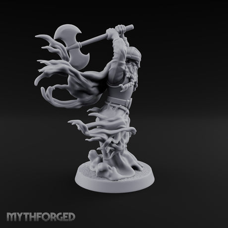 Charging From Beyond Ghostly Warrior A