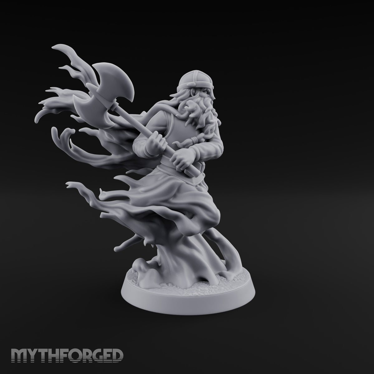 Charging From Beyond Ghostly Warrior B