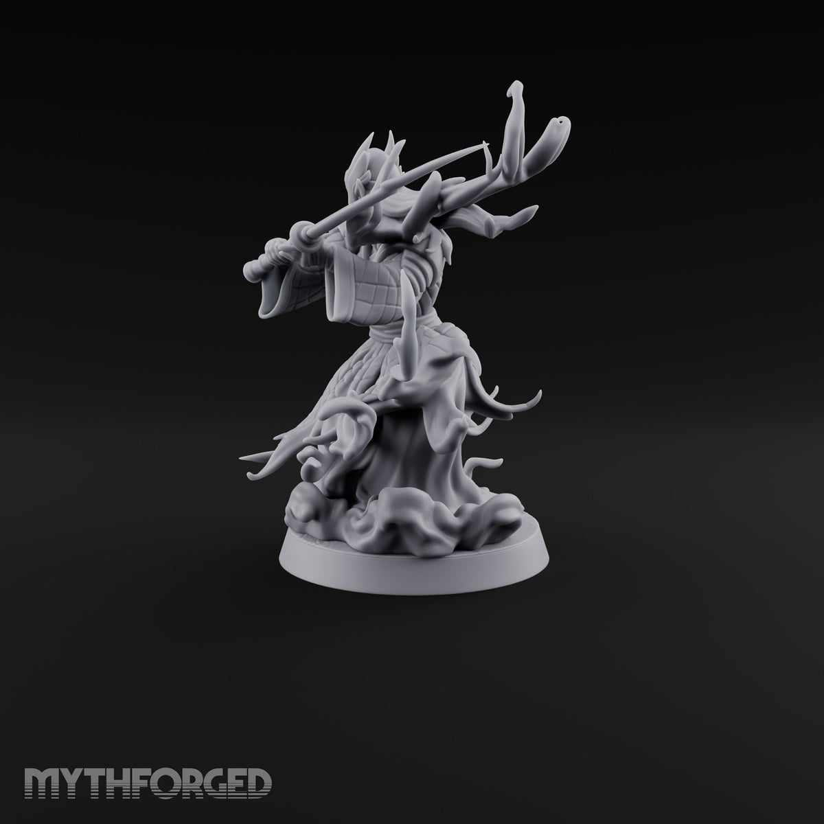 Charging From Beyond Ghostly Warrior D