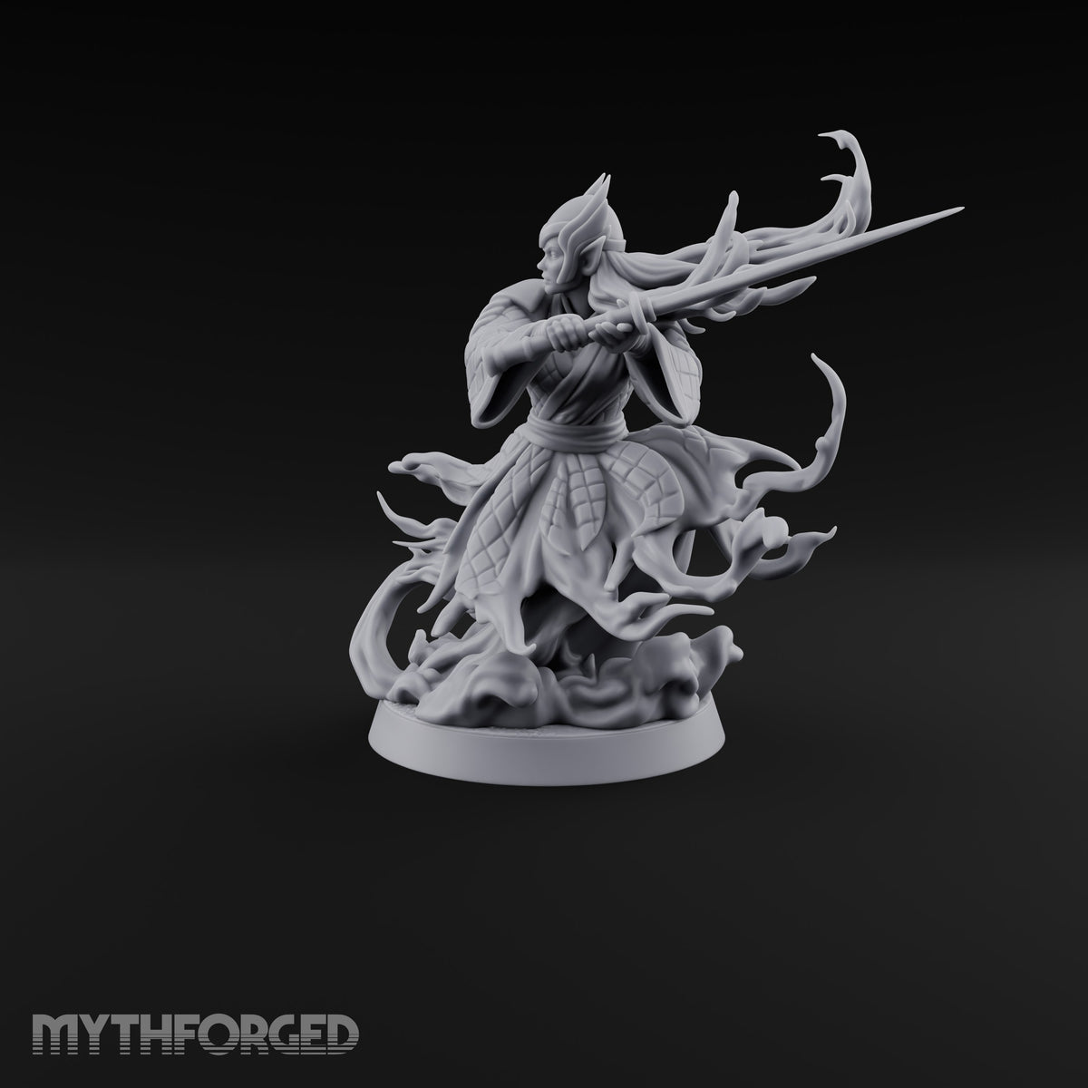 Charging From Beyond Ghostly Warrior D