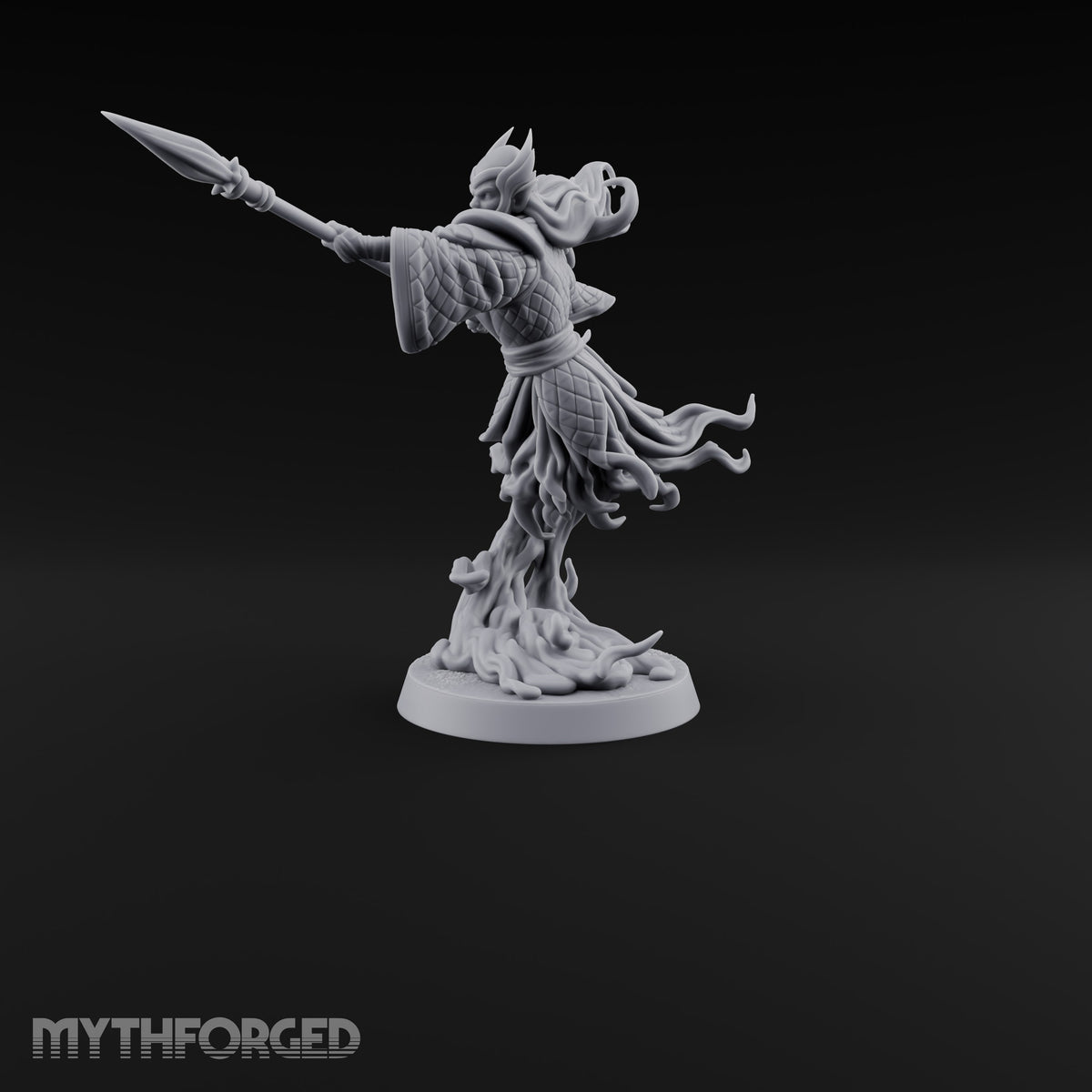 Charging From Beyond Ghostly Warrior E