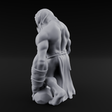 Rock Lobbing Ghoul Creepers Miniature for Dungeons and Dragons, Pathfinder or other TTRPGs