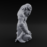 Rock Lobbing Ghoul Creeper C Miniature for Dungeons and Dragons, Pathfinder or other TTRPGs