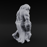 Rock Lobbing Ghoul Creepers Miniature for Dungeons and Dragons, Pathfinder or other TTRPGs