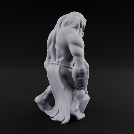 Rock Lobbing Ghoul Creepers Miniature for Dungeons and Dragons, Pathfinder or other TTRPGs