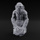 Rock Lobbing Ghoul Creeper C Miniature for Dungeons and Dragons, Pathfinder or other TTRPGs