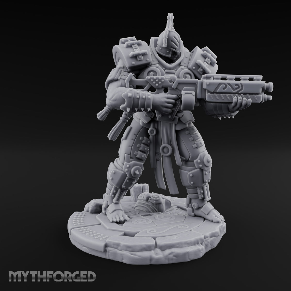 Chain Skirts Ogre Armoured Gunner B — No FX