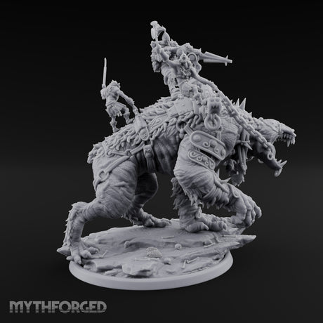 Hair-Raising Commute Troll War Beast