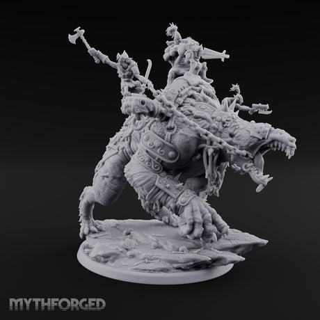 Hair-Raising Commute Troll War Beast