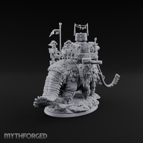 Walking Fortress, Unbothered Mammoth War Beast