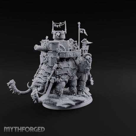 Walking Fortress, Unbothered Mammoth War Beast