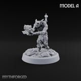 Rocks Underfoot Goblin Warriors — A