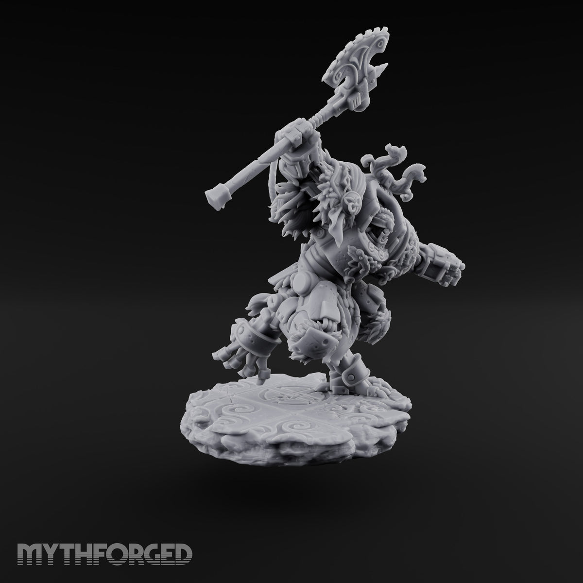 Cockpit Faces Warforged Armoured Warrior B — No FX