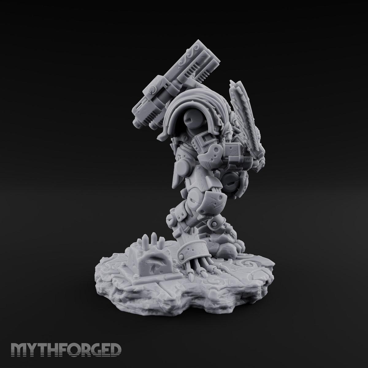 Cockpit Faces Warforged Armoured Warrior D