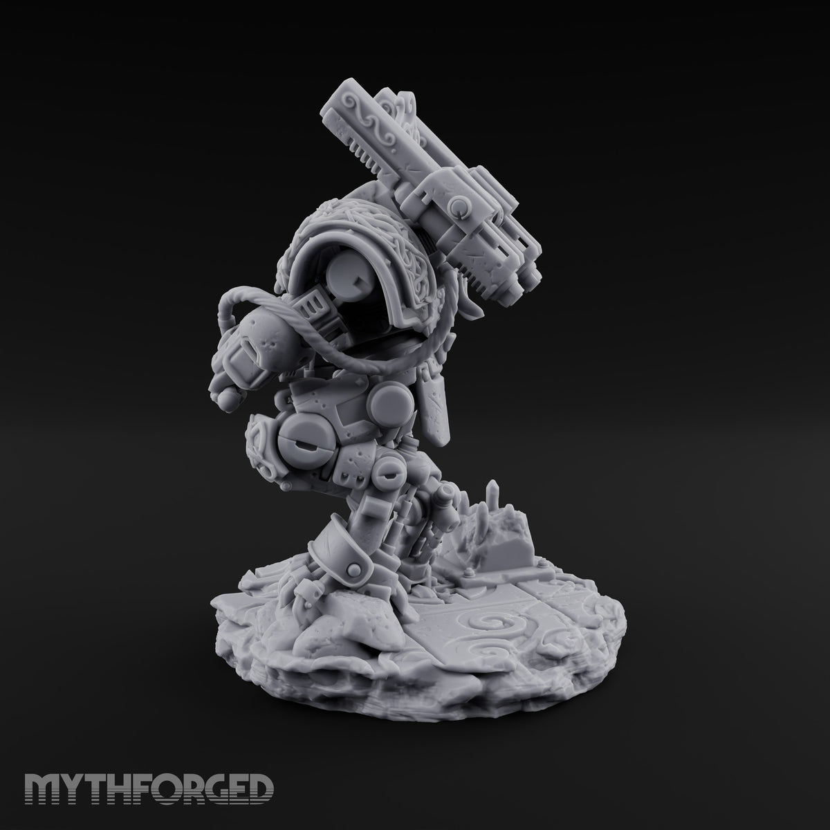 Cockpit Faces Warforged Armoured Warrior D