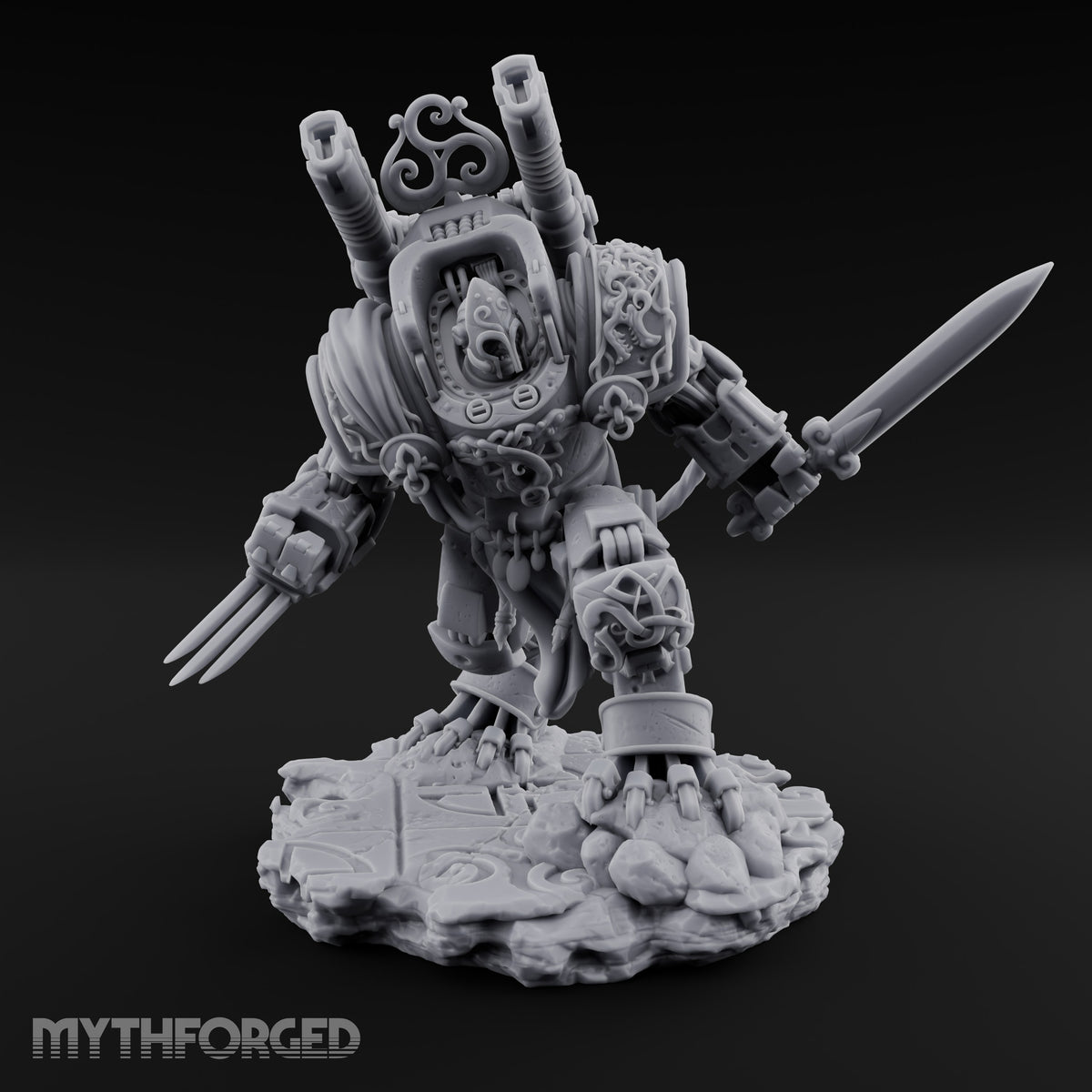 Cockpit Faces Warforged Armoured Warriors — E · FX
