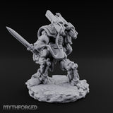 Cockpit Faces Warforged Armoured Warrior E