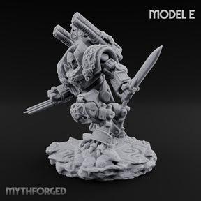 Cockpit Faces Warforged Armoured Warrior E