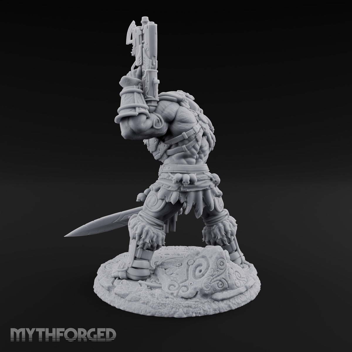 Loud Before They Arrive Orc Heavy Warrior A