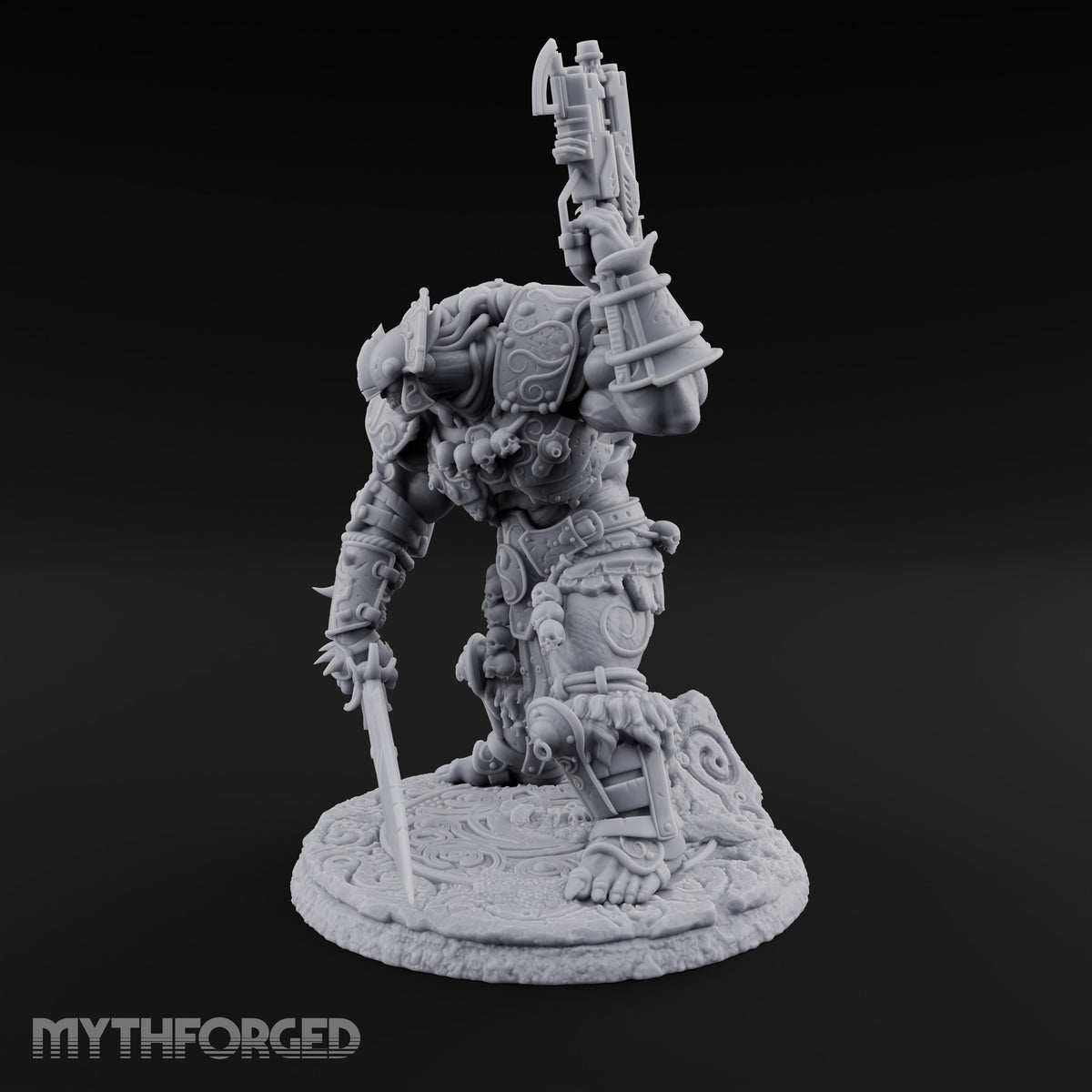 Loud Before They Arrive Orc Heavy Warrior A