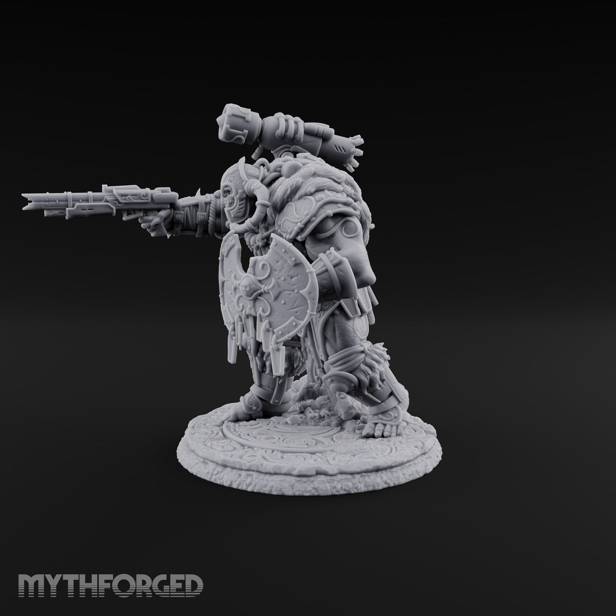 Loud Before They Arrive Orc Heavy Warrior D