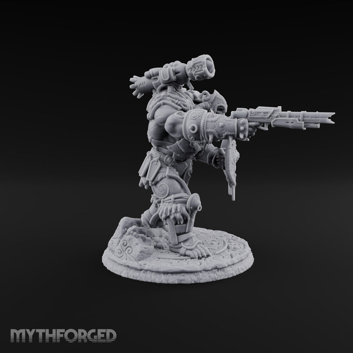 Loud Before They Arrive Orc Heavy Warrior D