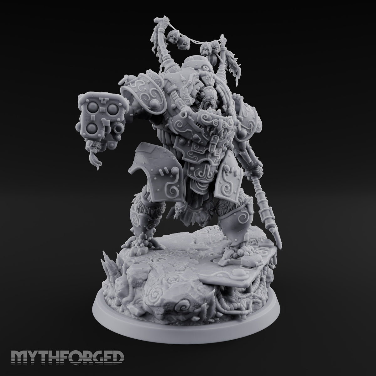 Skulls Dangling Ogre Armoured Brutes — B