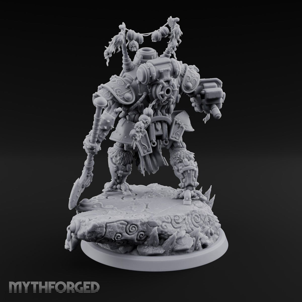 Skulls Dangling Ogre Armoured Brute B