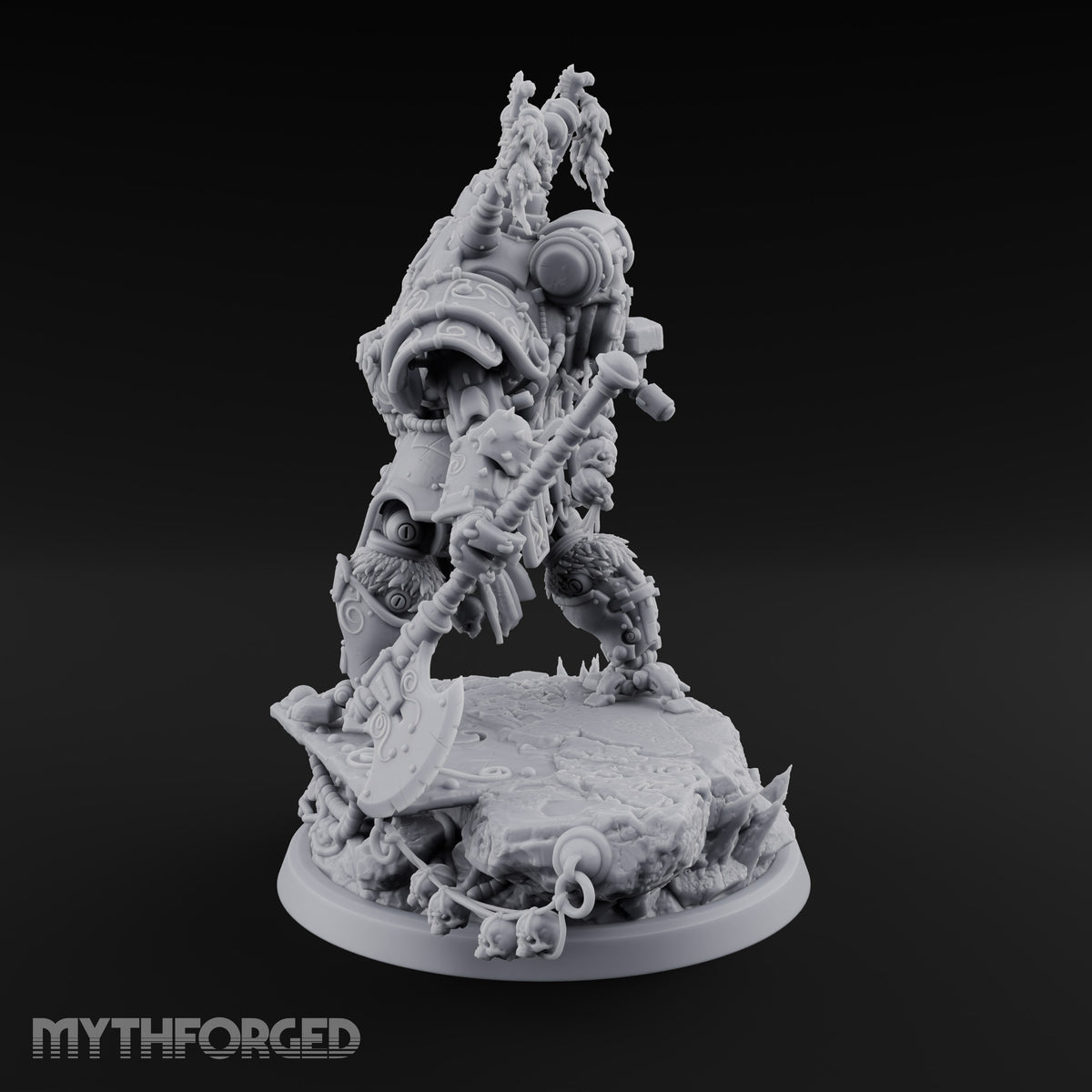 Skulls Dangling Ogre Armoured Brute B