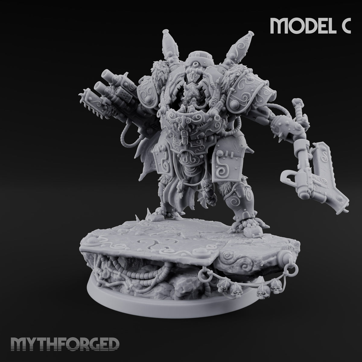 Skulls Dangling Ogre Armoured Brutes — C