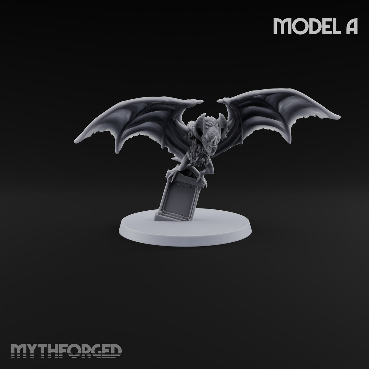 Roosting on Borrowed Headstones Giant Bat A