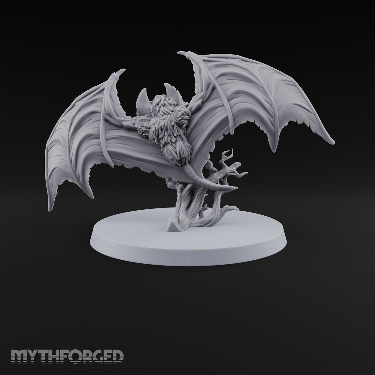 Roosting on Borrowed Headstones Giant Bat B