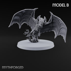 Roosting on Borrowed Headstones Giant Bat B