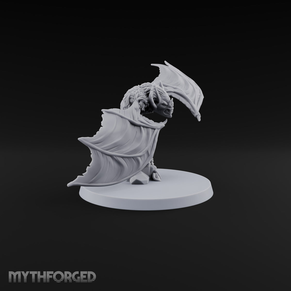 Roosting on Borrowed Headstones Giant Bat C