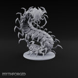 Legs for Days Giant Centipede with Raised S-Curved Body
