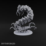 Legs for Days Giant Centipede with Raised S-Curved Body