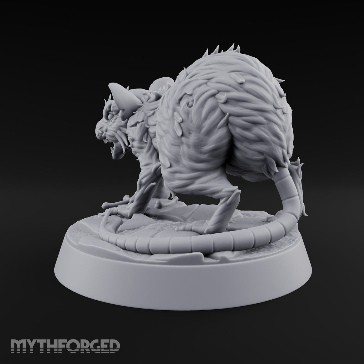 Fur Bristling Giant Rat A