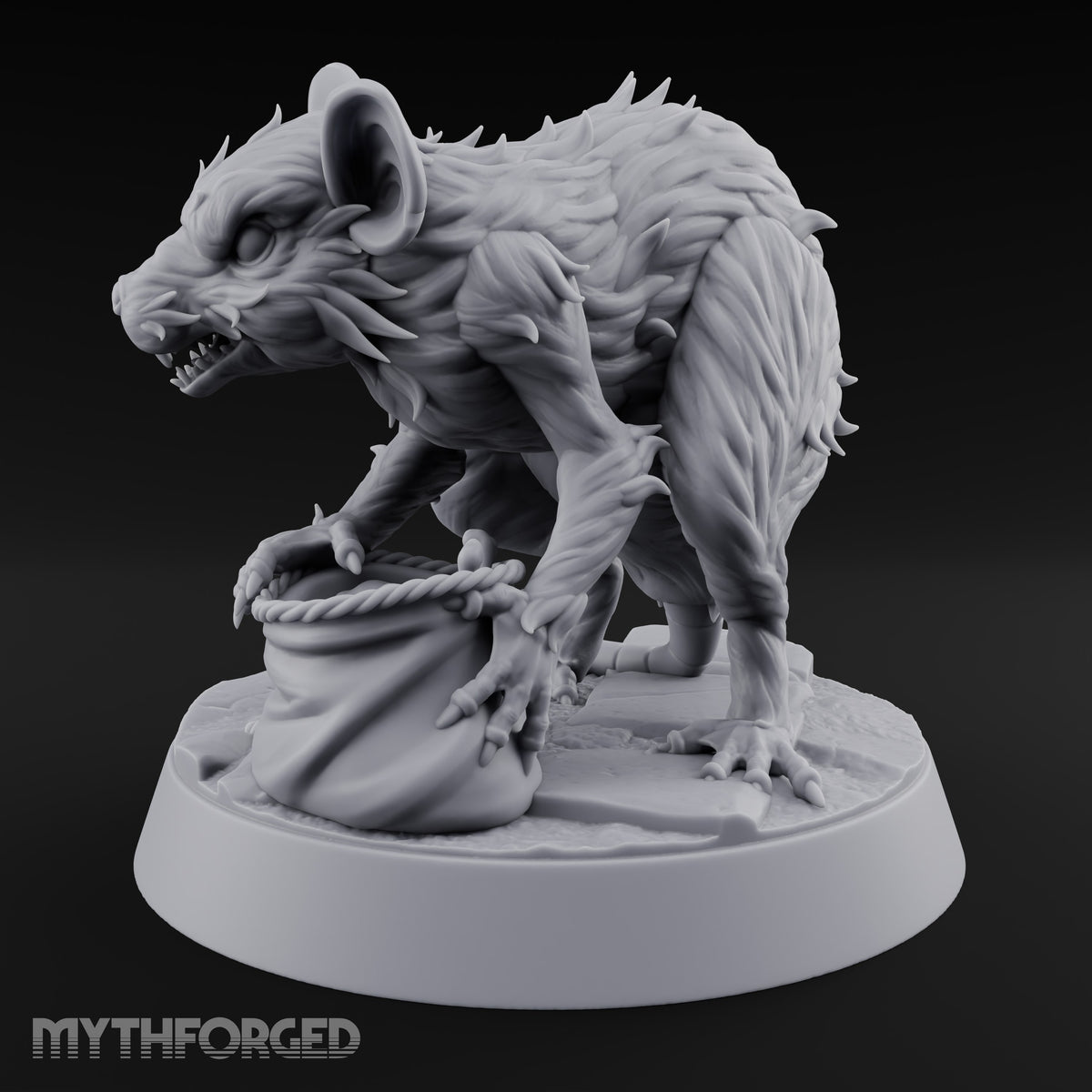Fur Bristling Giant Rat B