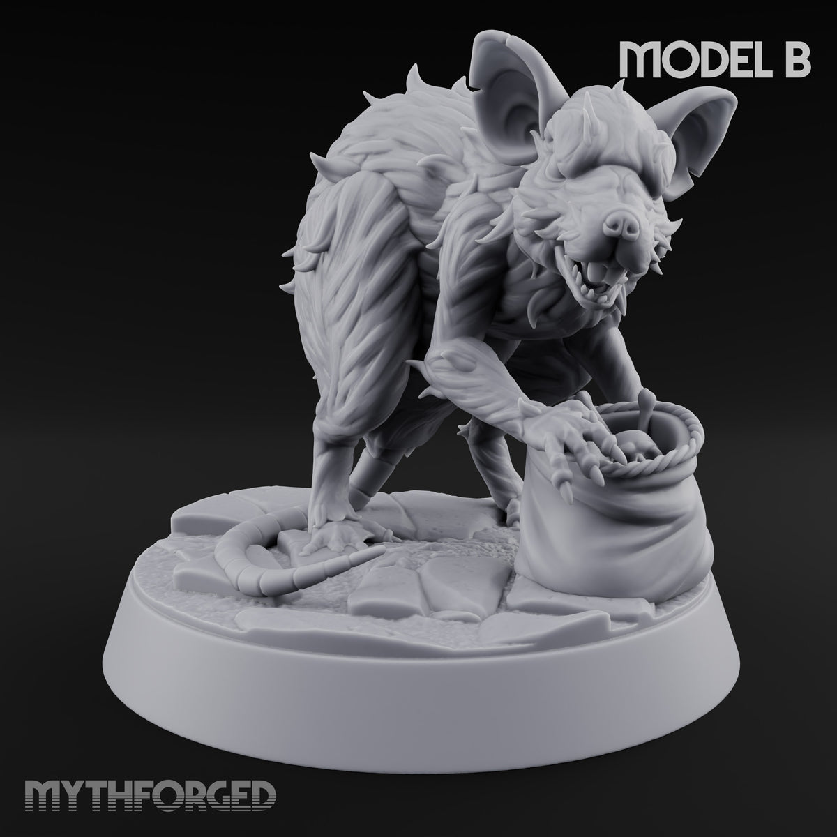Fur Bristling Giant Rats — B