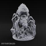 Webs Over Crumbling Brick Goblin Chief and Giant Spider A