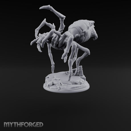 Spider Wasn't Consulted Goblin Chief and Giant Spider A