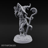 Gingerbread Man Dangling Human Witch Miniature for Dungeons and Dragons, Pathfinder or other TTRPGs
