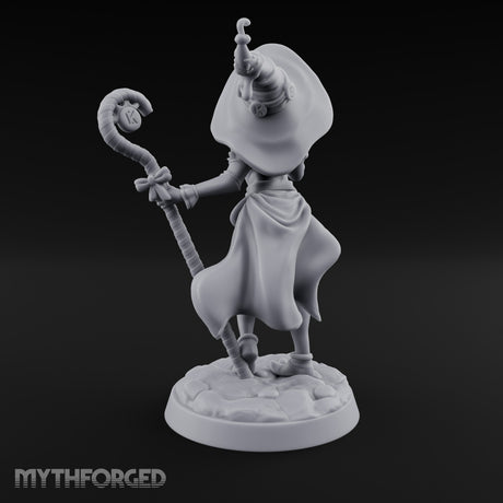 Gingerbread Man Dangling Human Witch Miniature for Dungeons and Dragons, Pathfinder or other TTRPGs