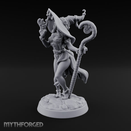 Gingerbread Man Dangling Human Witch Miniature for Dungeons and Dragons, Pathfinder or other TTRPGs