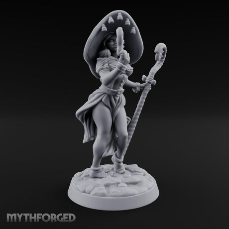 Gingerbread Man Dangling Human Witch Miniature for Dungeons and Dragons, Pathfinder or other TTRPGs