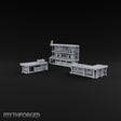Blown Glass, Blown Budget Wooden Shop Counter Set