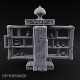 Every Vessel Spoken For Wooden Pottery Display Shelves